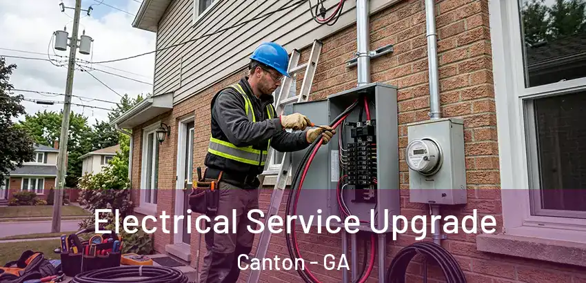  Electrical Service Upgrade Canton - GA