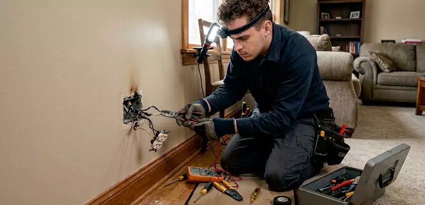 Short Circuit and Dead Outlet Repair in Canton