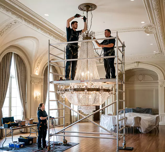 Professional Chandelier Installation: Your Local Fixture Team in Canton, GA