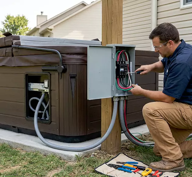 Professional Hot Tub Electrical Installation: Your Local Spa Wiring Team in Canton, GA
